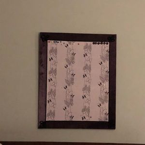 Purple butterfly Bulletin Board